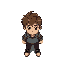 boy with brown hair