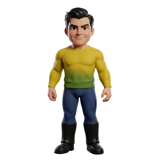 faça um personagem parecido com clark kent da série smallville