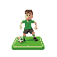 card game with a soccer player