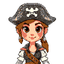 female pirate. 