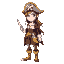 female pirate. 
