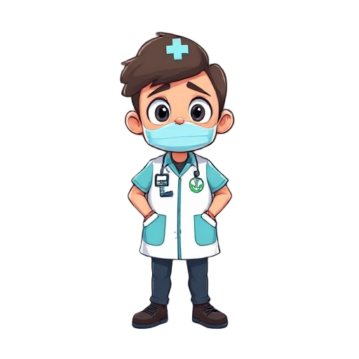 cute and scared medic