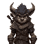 a beastfolk fantasy ranger wearing leather armor and a quiver on their back