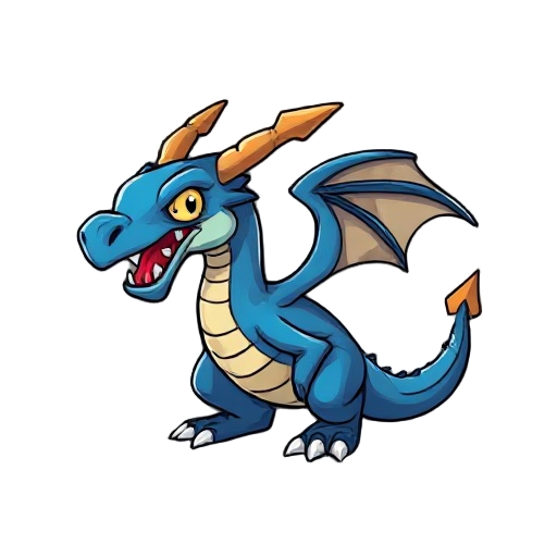 dragao azul