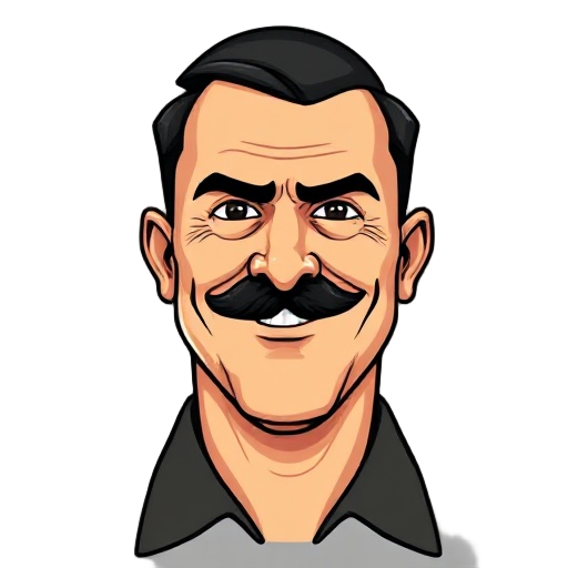adolf hitler's portrait in a fighting game's character select screen. he is smiling in a smug manner. only his upper body is visible. his mustache is accurate to the one he had in real life ie a tooth