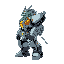 armored core style humanoid mecha side view