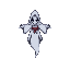 ghost flying mage with bottom half of its body as a ghost tail