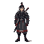 joseon, cyberpunk, hanbok, armor, katana, men