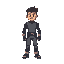 a pixel man 