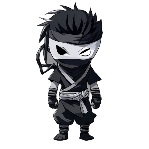 1man, hyuga clan, anime style, a shinobi, white eyes, white eye, completely white eye, byakugan eyes, no pupil, black hair, hands with bandages, dark forest background, shadows embracing the character, centered, distant , away