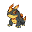 burnuana (fire) - burning toad pokémon pokédex number: #001 abilities: blaze / corrosion (hidden) pokédex entry: burnuana is a nocturnal pokémon that thrives near dry, rocky terrain. its rubbery ski