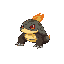 burnuana (fire) - burning toad pokémon pokédex number: #001 abilities: blaze / corrosion (hidden) pokédex entry: burnuana is a nocturnal pokémon that thrives near dry, rocky terrain. its rubbery ski