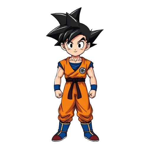 draw picolo charater in dragon ball.