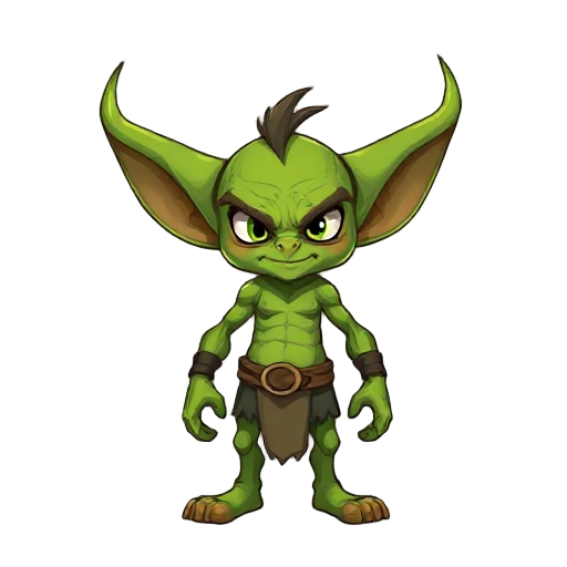 goblin, green