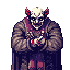 create a villain boss for my game that is similar to clash of clans.