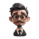 1920s character portrait