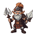 funy looking warrior