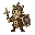 funy looking medieavel warrior