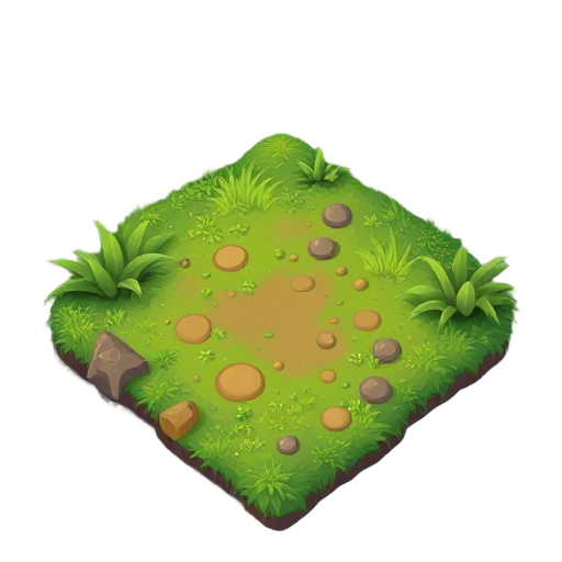 forest floor:    - normal: lush grass with foraging spots.