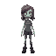 create a girl zombie