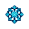 arcane defense sigil with glowing light blue runes and crystalline structure