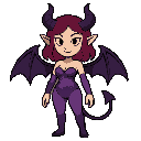 succubus in purple
