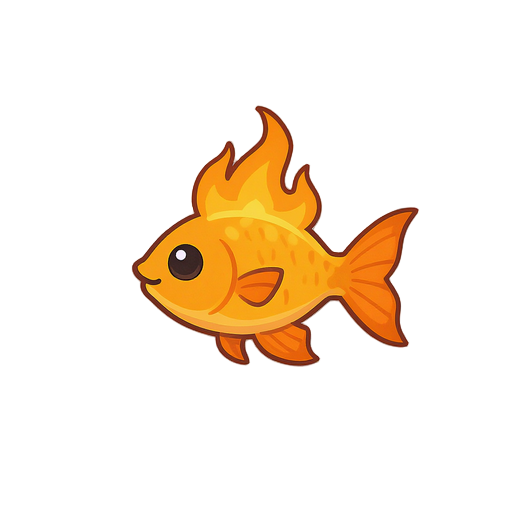 flame tetra fish sprite