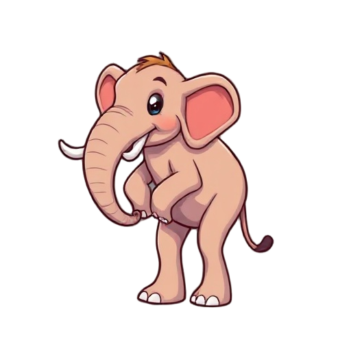 create one eliphant leg, without other body parts. that leg will be used as a press