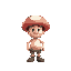 a mushroom man