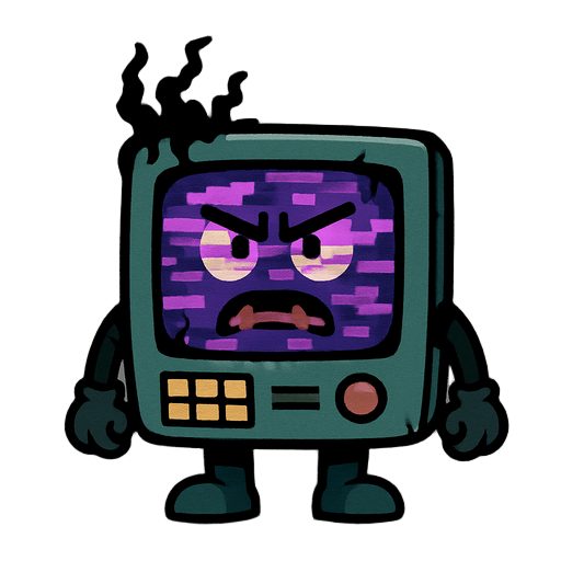 create a small corrupted computer terminal