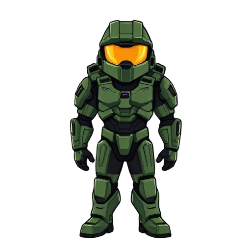 gere pra mim o master chief de halo infinite 
