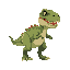 game assets,sprite sheet,t-rex,idle,run