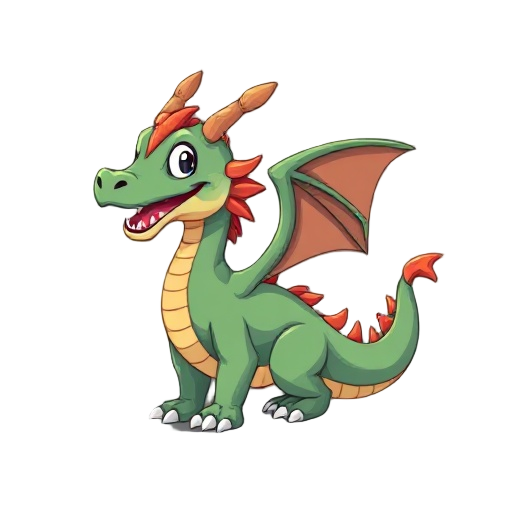 a cute dragon