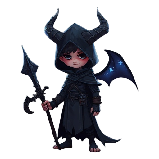    um arqueiro humano em um cenário de dark fantasy. ele veste um manto escuro e tem o braço esquerdo transformado em pura sombra viva — uma escuridão densa como a noite, pontilhada de estrelas, como se contivesse um fragmento do cosmos. seu arco, feito 