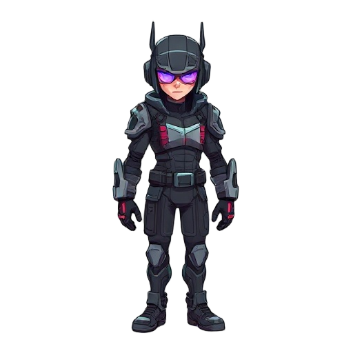 cyberpunk кот