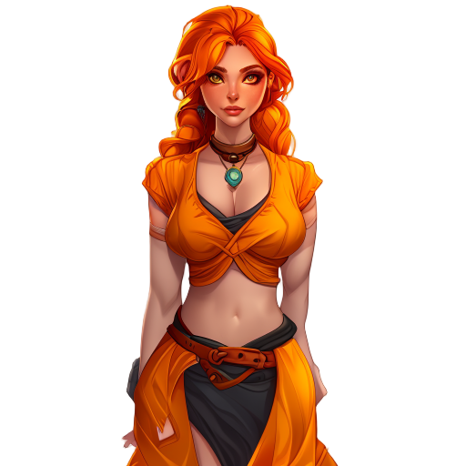 very very hot ginger woman to mmo rpg
