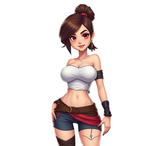 hot woman to mmo rpg