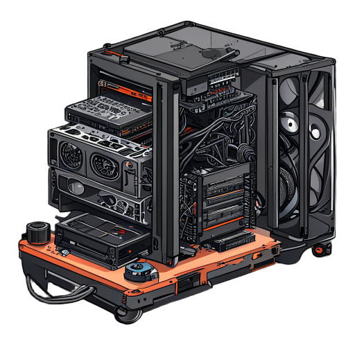 generate a real mining rig setup with existing gpu (e.g. rtx 3080), psu, cpu, ram, and motherboard. only use real, available hardware. no fictional parts.