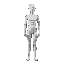 a human mannequin, 189 centimeters tall