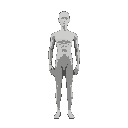 a human mannequin, 189 centimeters tall
