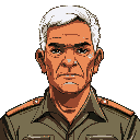 janeiro : personagem de 54 anos com cabelos brancos , ex militar do exercito, da velha guarda