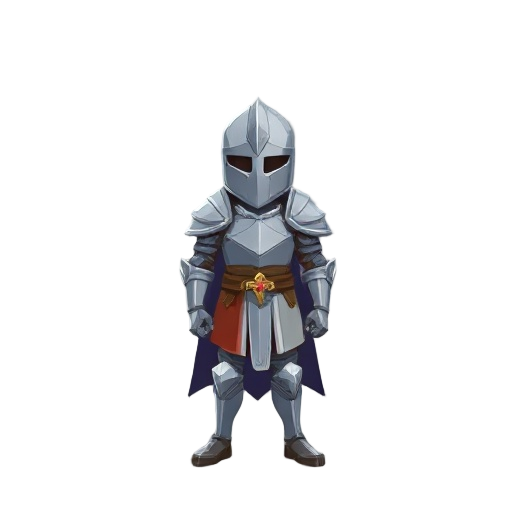 a crusader knight