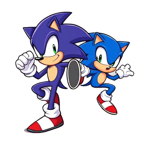 sonic sheet puch and kick