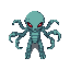 crea un mostro alien de 6 manos