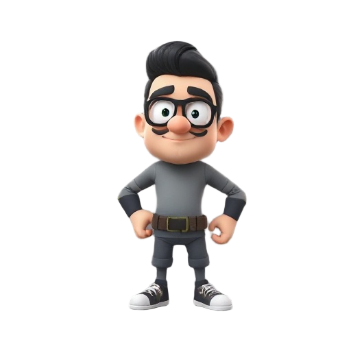 super personagem 3d