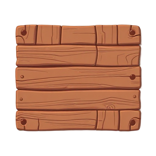 pixelated brown wood plank