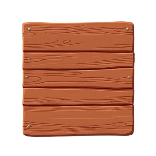 pixelated brown wood plank