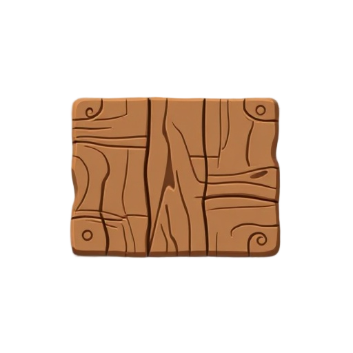 pixelated brown wood plank