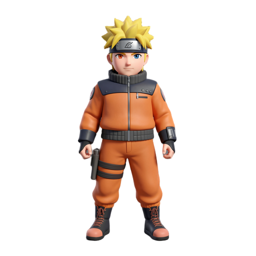 generate matatabi 3d model naruto