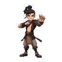 lee chaolan on fighting pose